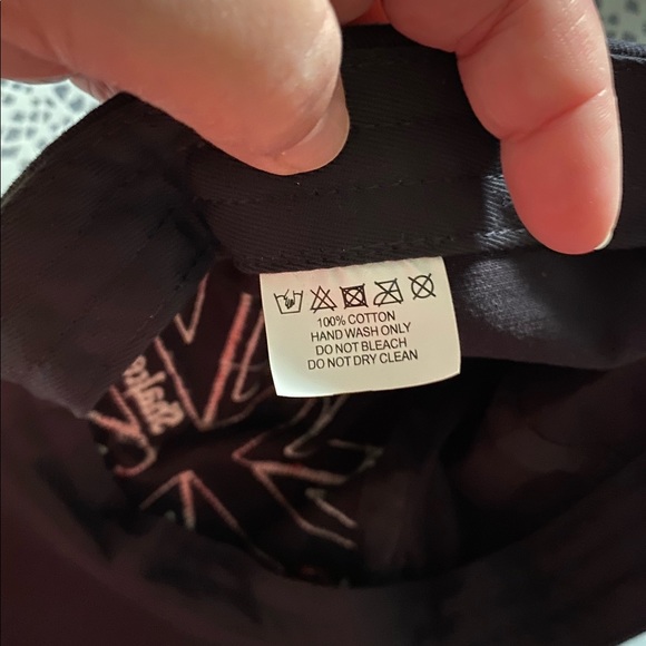 🧶 Shakespeare England blue baseball hat womens - Picture 3 of 5